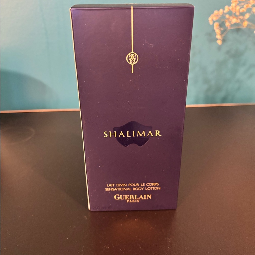 *NEW* Guerlain Shalimar Sensational Body Lotion in Deep Blue